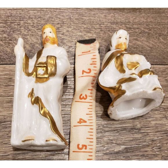 Nativity Scene Vintage 7 piece set, EUC - Picture 8 of 9